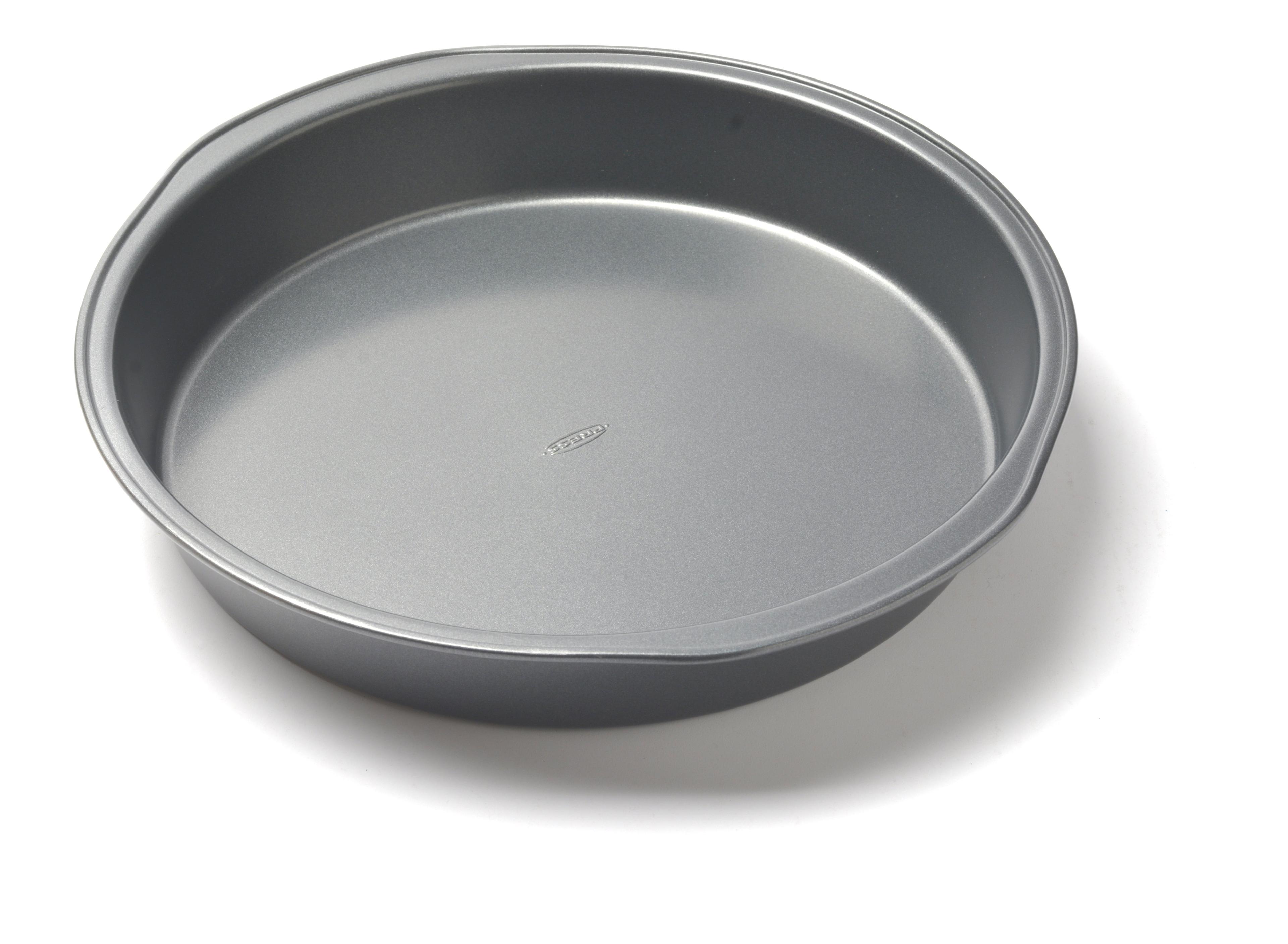 PRESS 12.6'' Steel Non-Stick Round Cake Pan