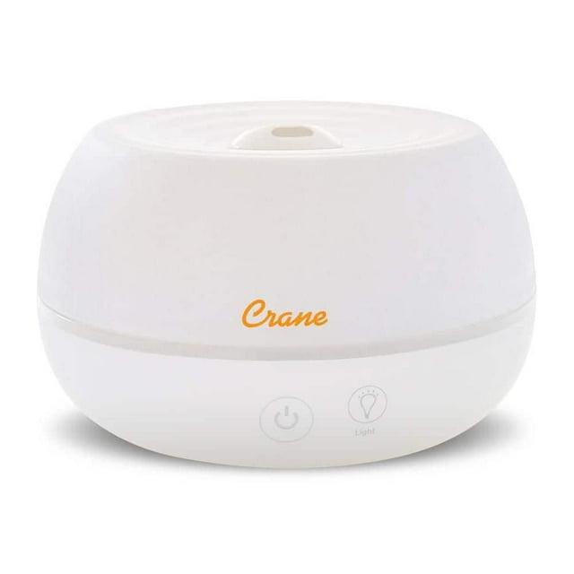 Crane USA 0.2 Gal. 2-in-1 Ultrasonic Cool Mist Humidifier & Aroma Diffuser for Small Rooms