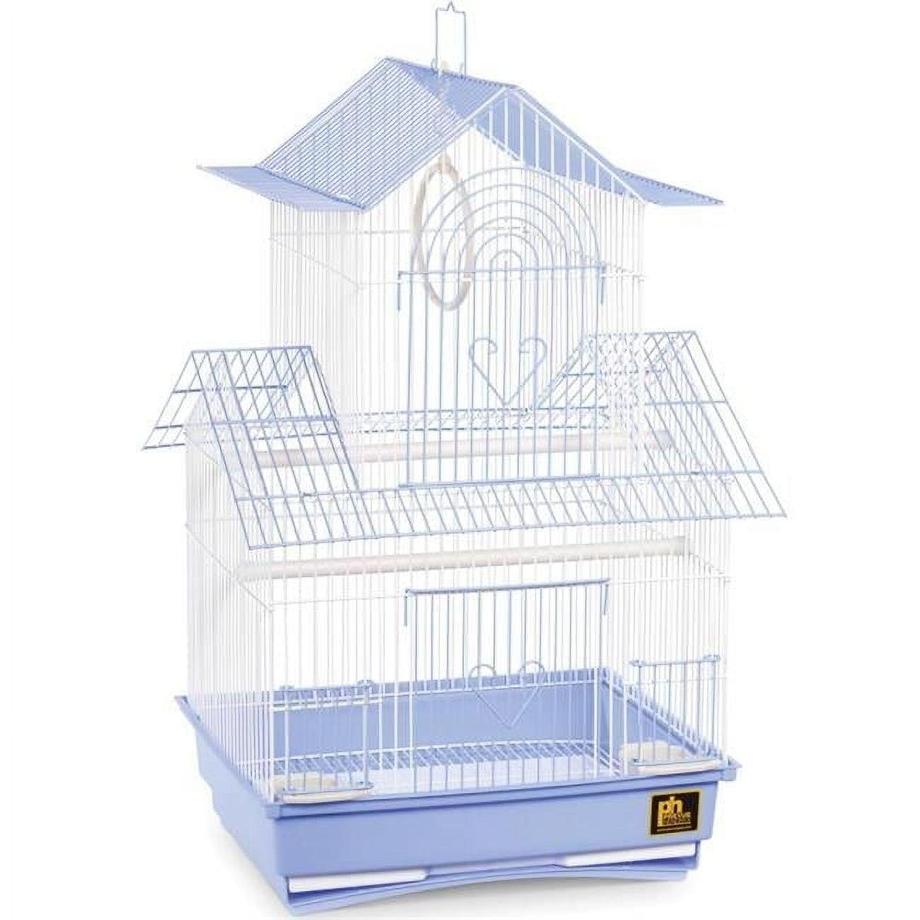 Prevue Pet Products SP1720-1 Shanghai Parakeet Cage, Yellow and White