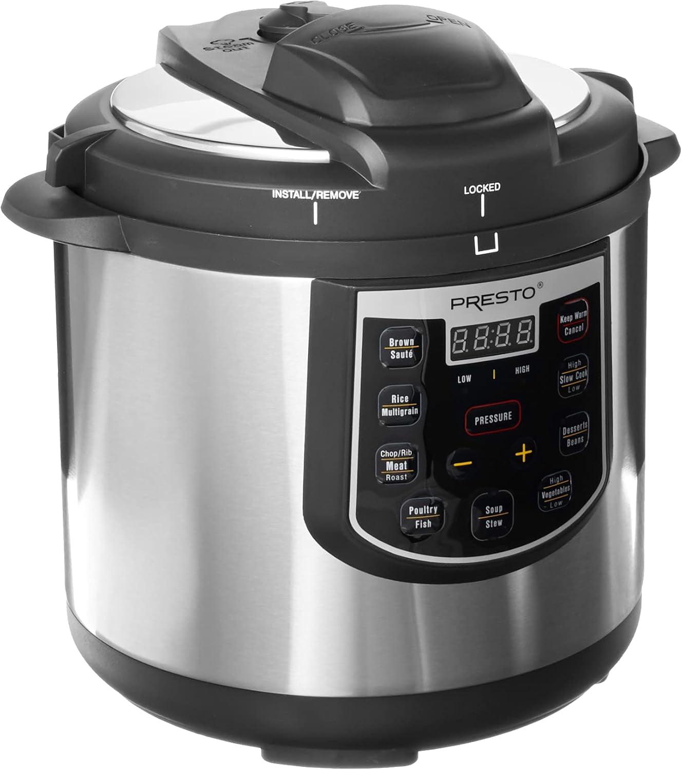 Presto Presto 6 Qt Electric Pressure Cooker Plus - 02141