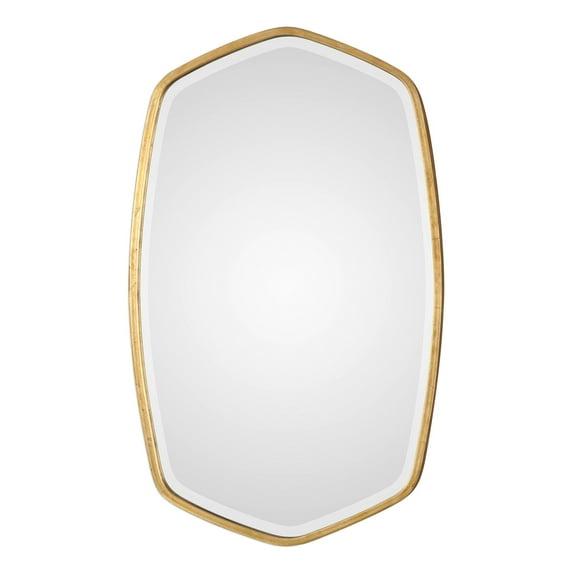 Oceano Gold Frame Wall Mirror