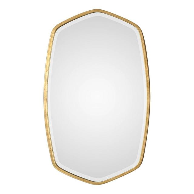 Oceano Gold Frame Wall Mirror