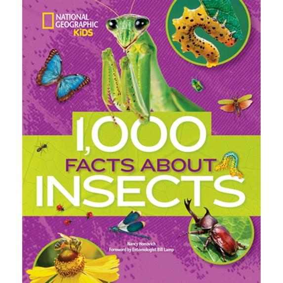 1,000 Facts about Insects - by Nancy Honovich (Hardcover)