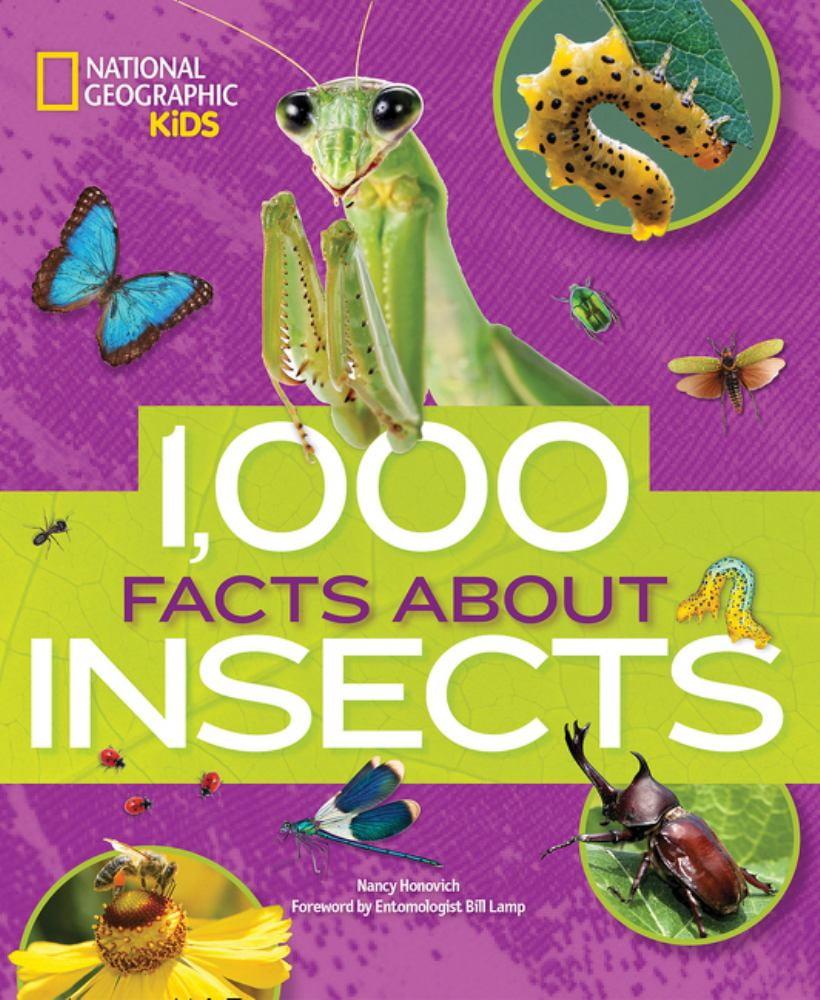 1,000 Facts About Insects Hardcover Kids' Book