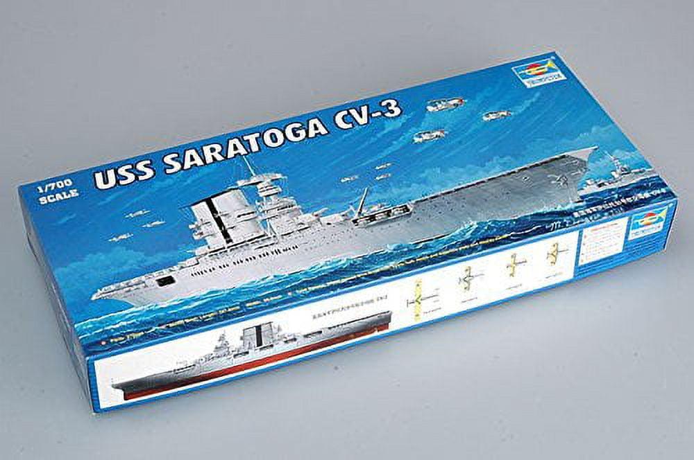 1/700 USS Saratoga CV3 Aircraft Carrier
