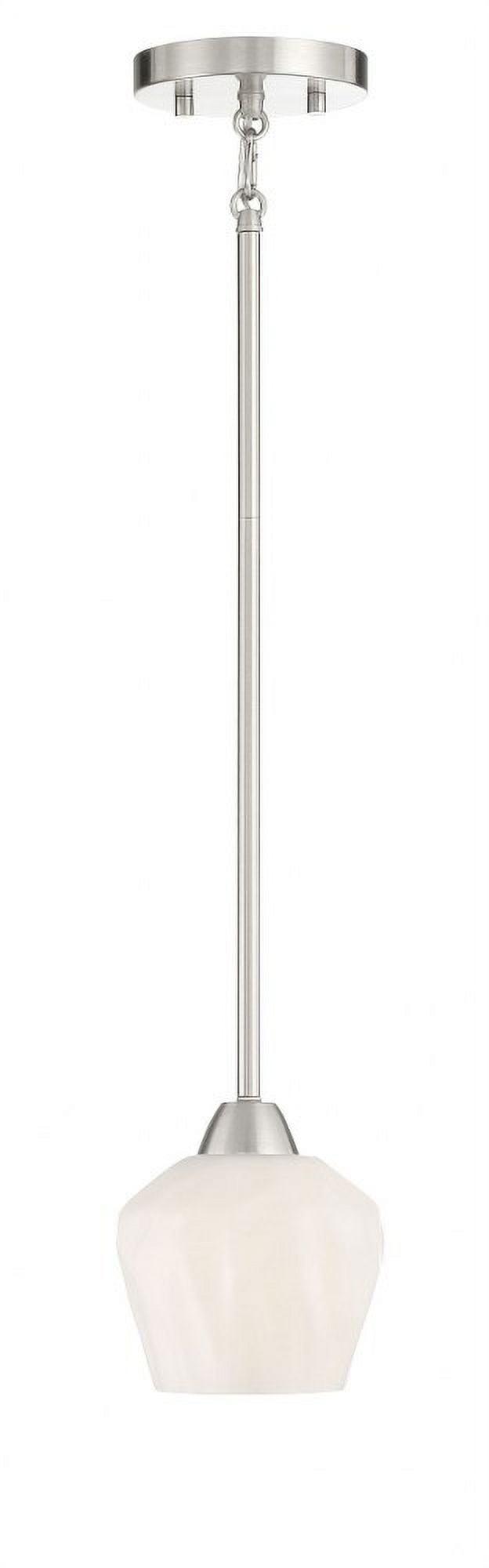 Minka Lavery - Camrin - 1 Light Convertible Mini Pendant-Brushed Nickel Finish