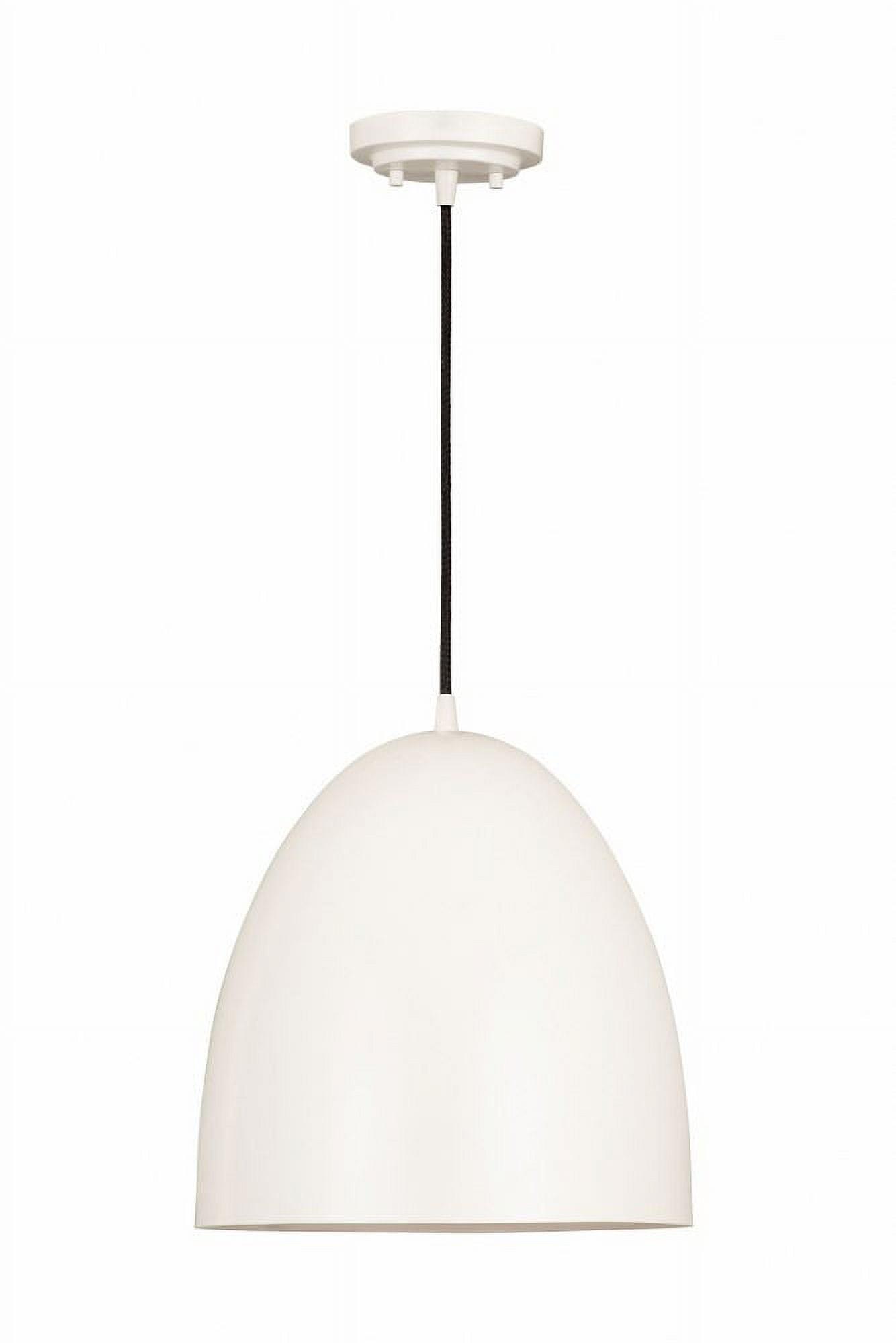 Z-Lite Z Studio 1 - Light Pendant in  Matte White