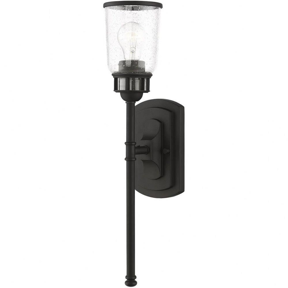 Livex Lighting Lawrenceville 1 - Light Sconce in Black