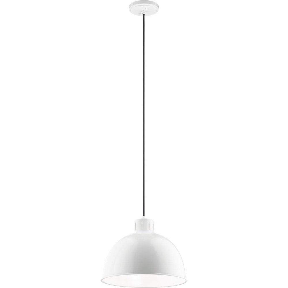 Zailey™ 12.5" 1 Light Pendant in Black