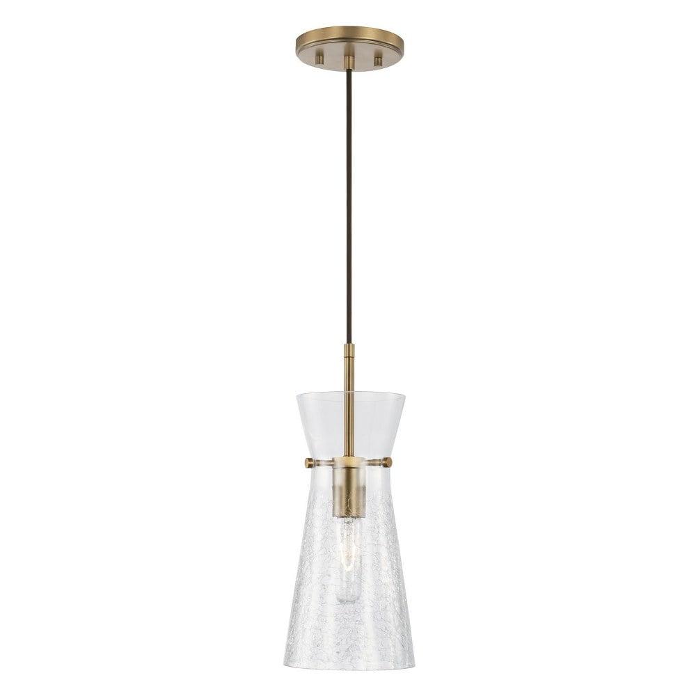 Mila 1 - Light Antique Brass Pendant
