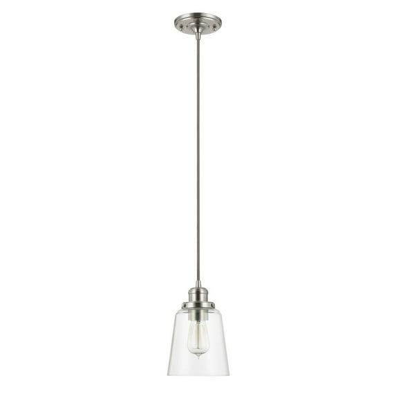 1 Light Pendant-Brushed Nickel Finish Capital Lighting 3718Bn-135