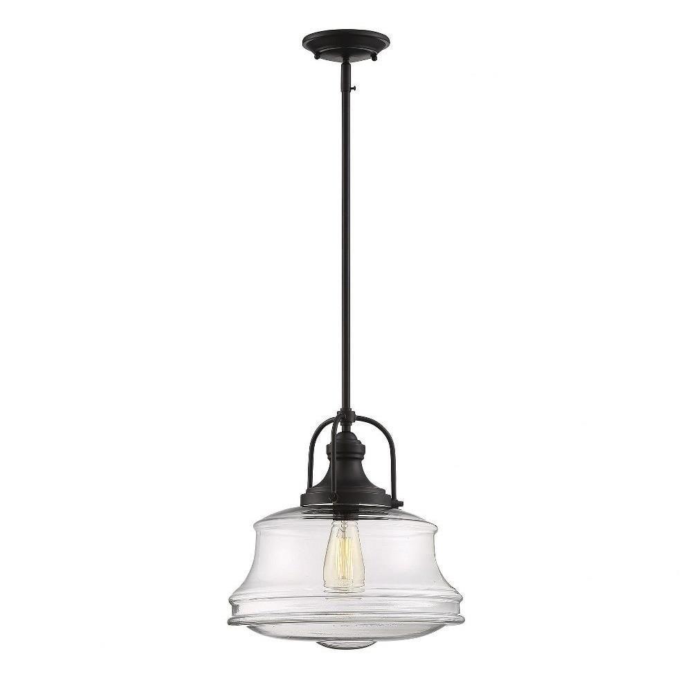 Savoy House Garvey 1 - Light Pendant in  English Bronze