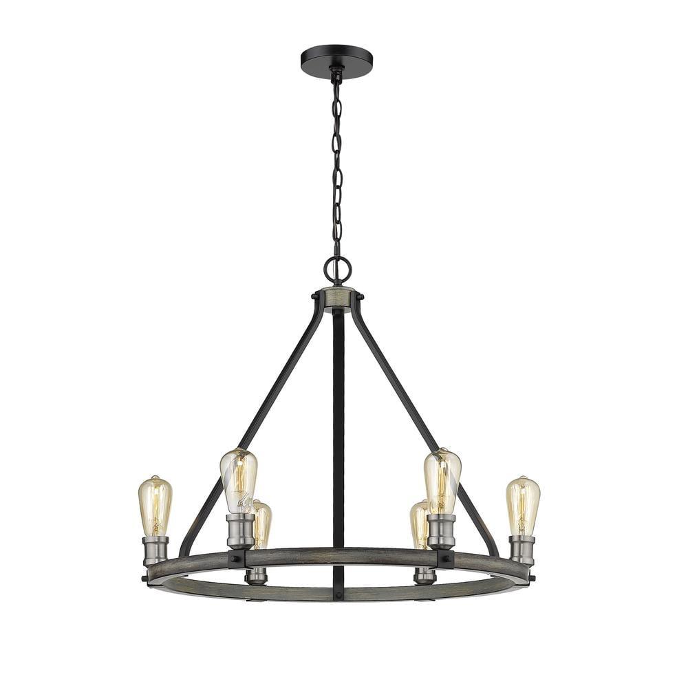 Z-Lite Joliet 1 - Light Pendant in  Brushed Nickel