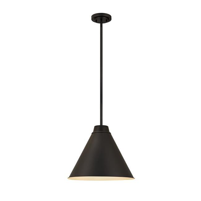 Z-Lite Eaton 1 - Light Pendant in  Matte Black