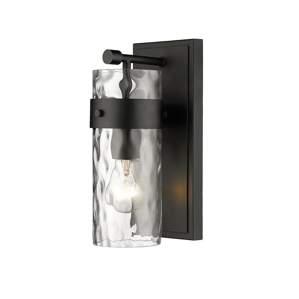 1 Light Pendant In Transitional Style-15 Inches Tall And 5.5 Inches Wide-Matte Black Finish Z-Lite 3035P6-Mb