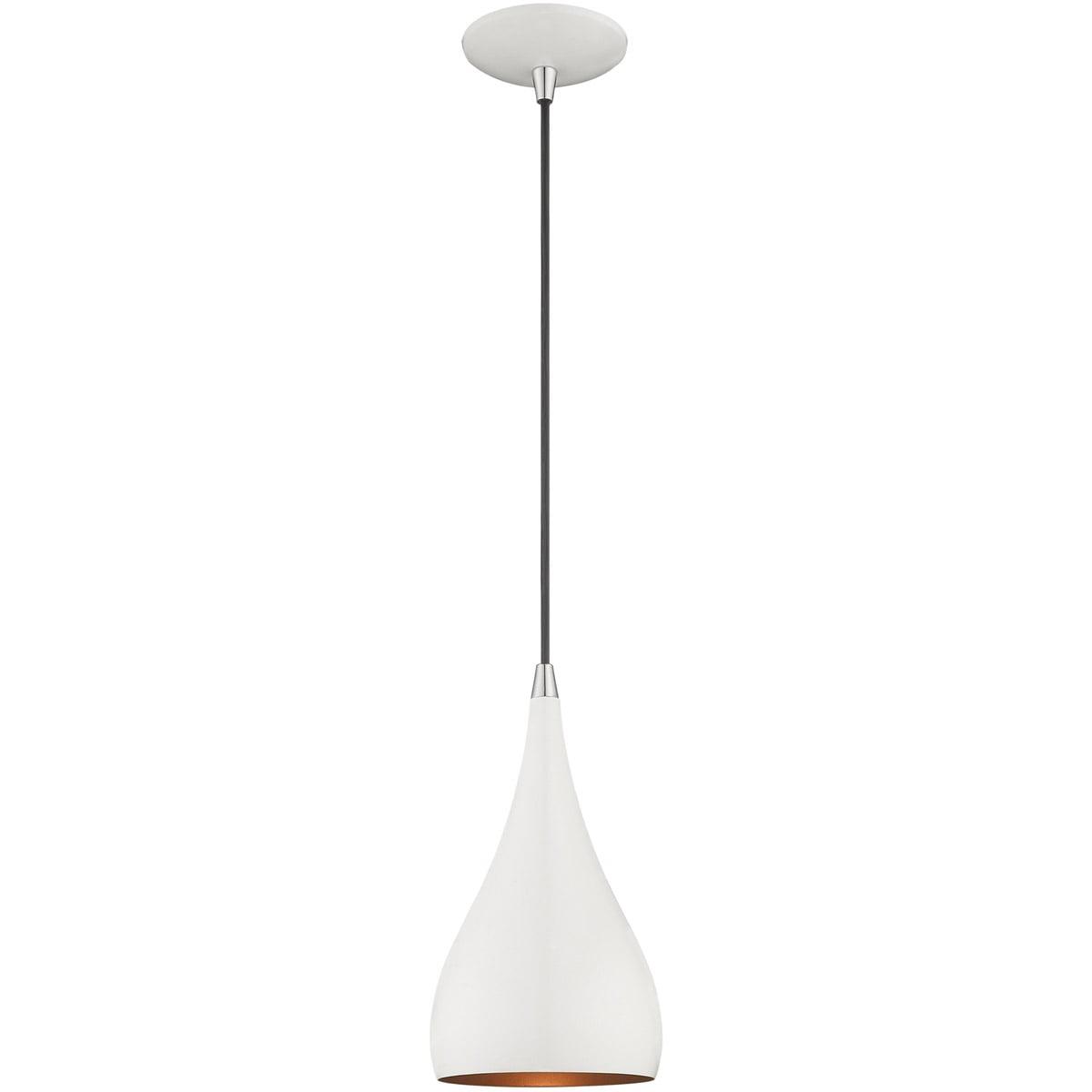 Schultz Single Light Metal Dimmable Pendant