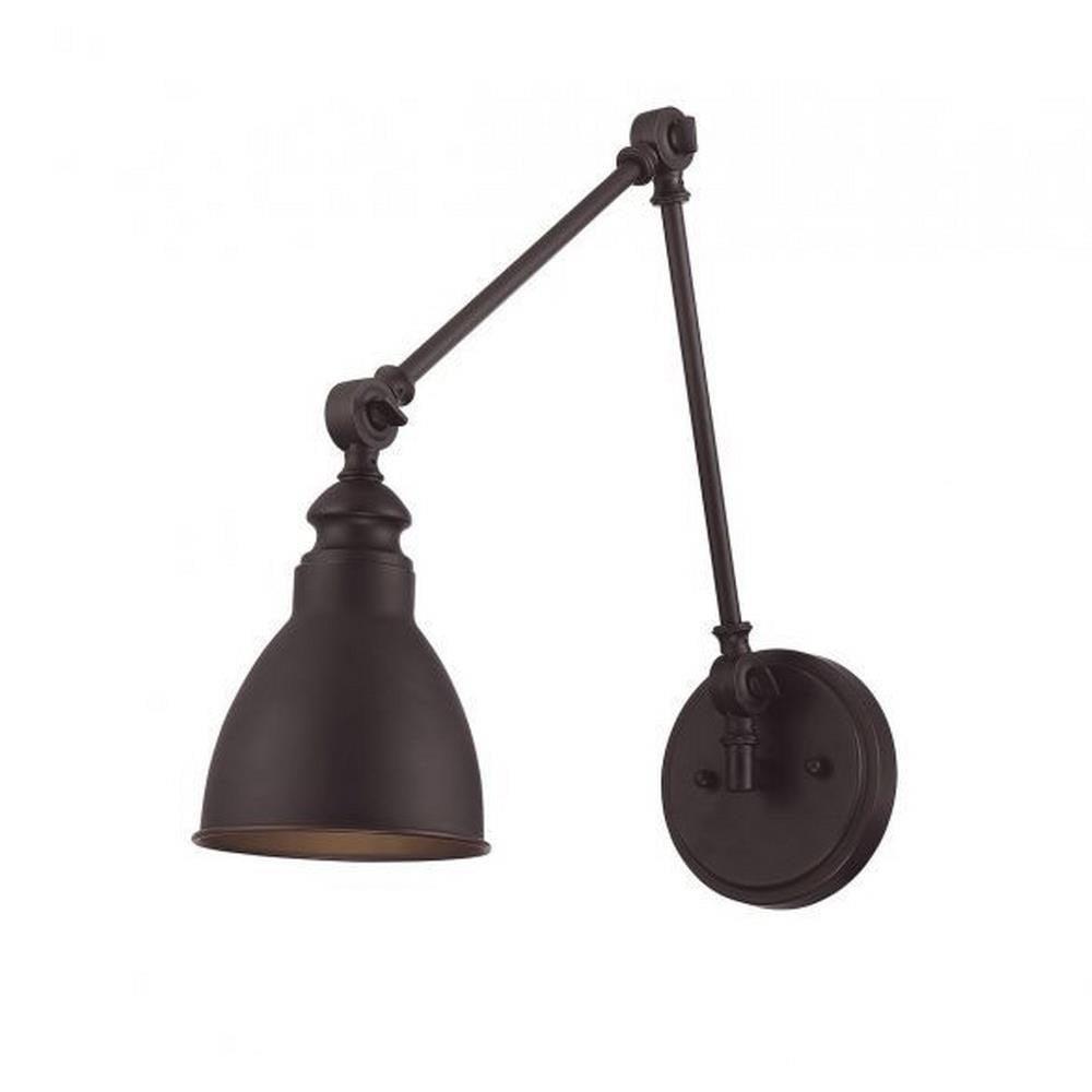Savoy House Dakota 1 - Light Swing Arm Lamp in  English Bronze