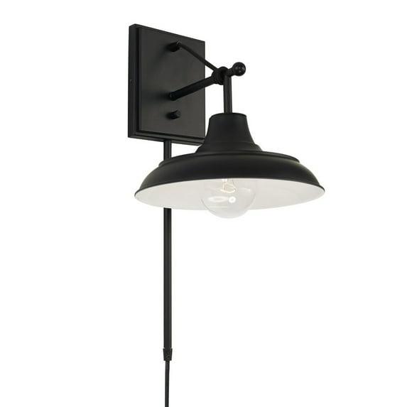 Capital Lighting Jones 1 - Light Wall Light in  Matte Black