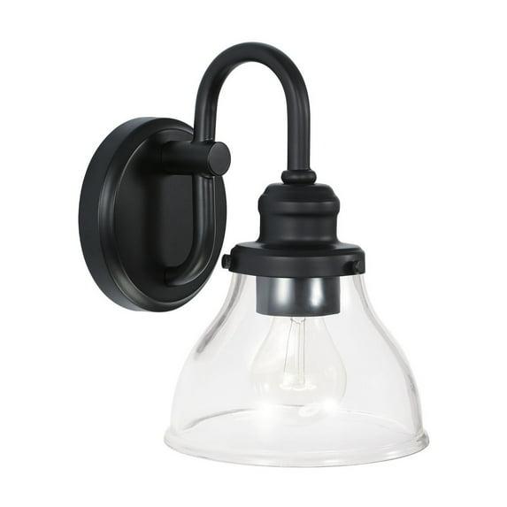Capital Lighting 8301-461 Baxter 10" Aplique de Baño Alto - Negro