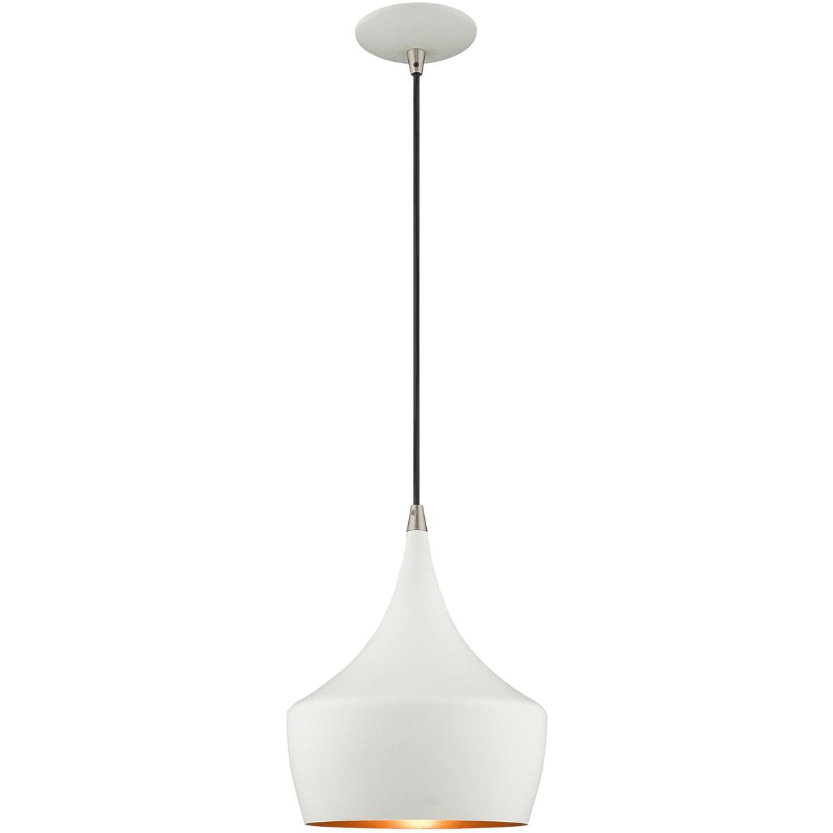 Schultz Single Light Metal Dimmable Pendant