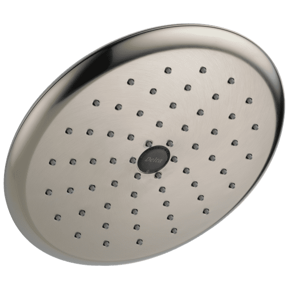 Universal Showering Components Single-Setting Raincan Shower Head in Stainless