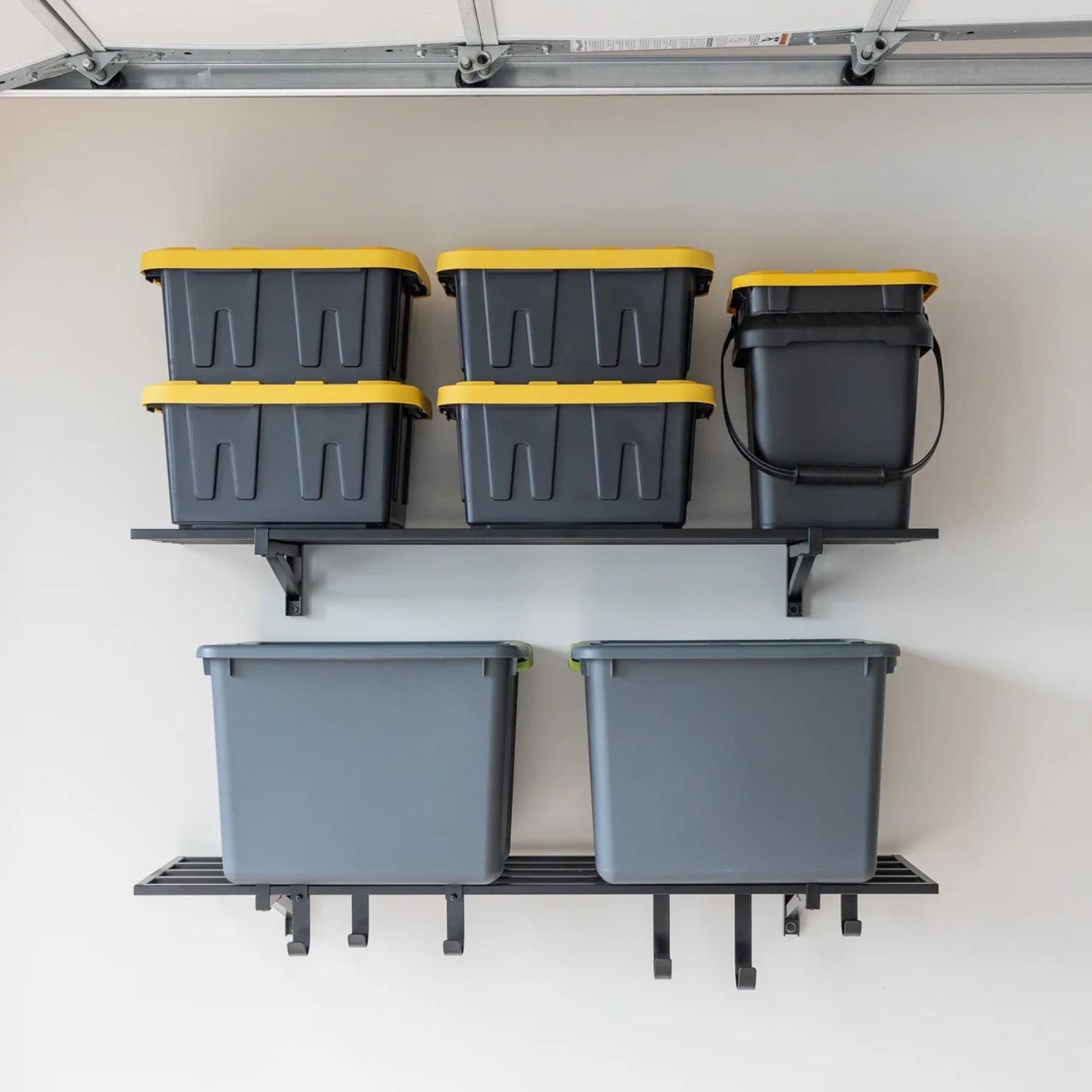 StoreYourBoard 1' x 4' Bristol Garage Wall Mount Shelves | 2-Pack