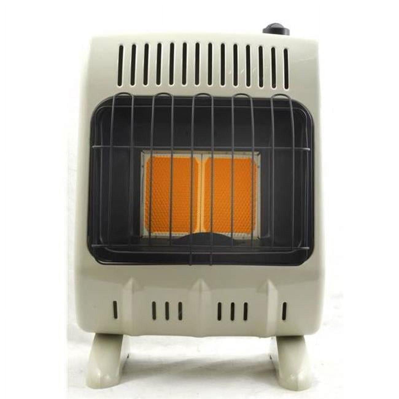 10,000 BTU Cream Propane Wall Heater with Thermostat