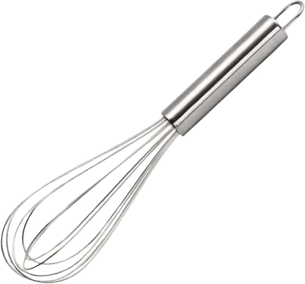 10-Inch Stainless Steel Balloon Whisk with Ergonomic Handle