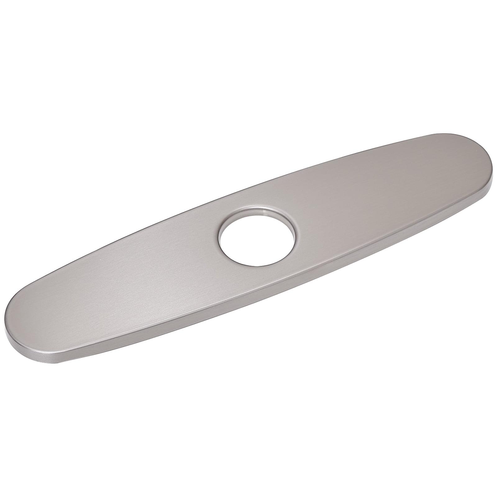 10 Inch Brushed Nickel Stainless Steel Kitchen Sink Escutcheon