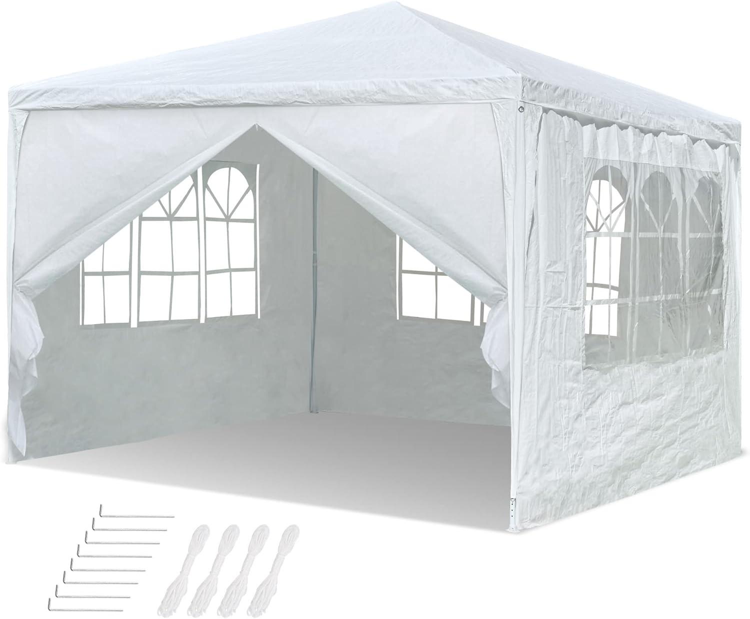 Yescom Yescom 10' X 10' Outdoor Wedding Party Tent 4 Sidewalls