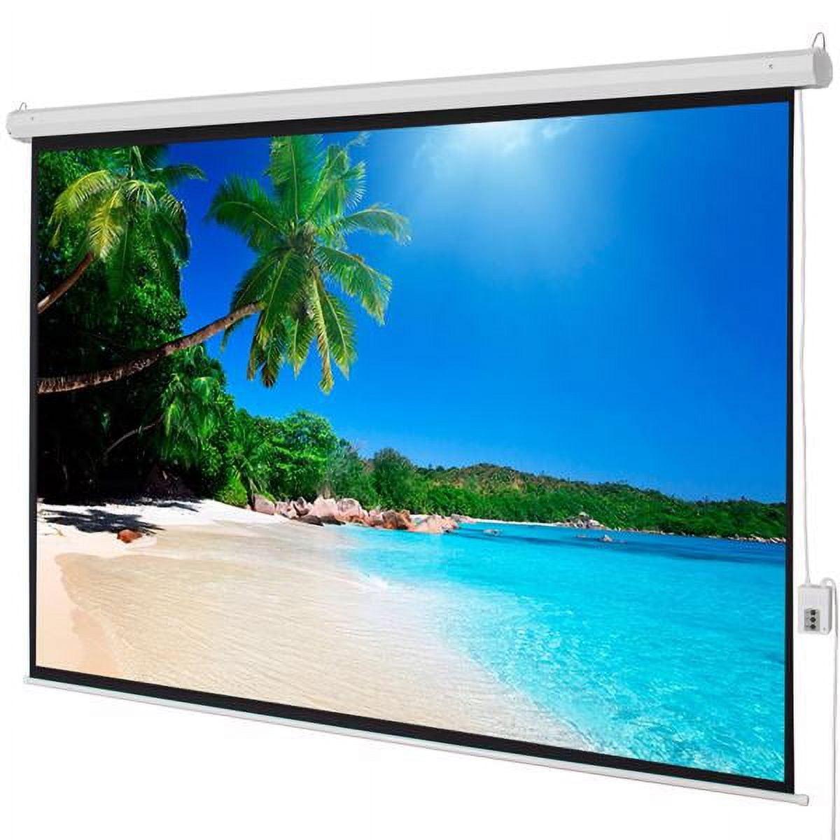 Zimtown 4:3 Electric Projector, 100"