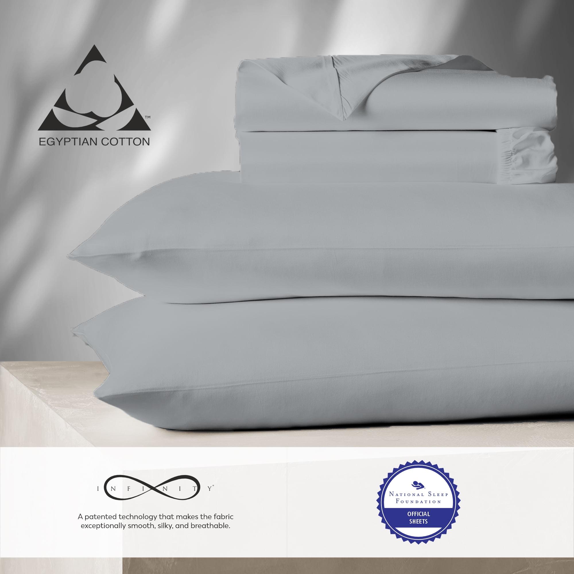 1000 Thread Count Cotton Solid Sheet Set  - Aireolux