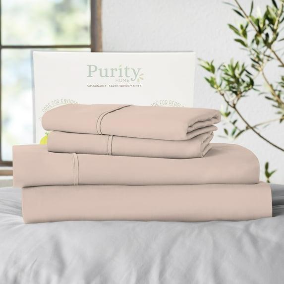 Purity Home 100% Cotton 400TC Cool & Crisp Sheet Set