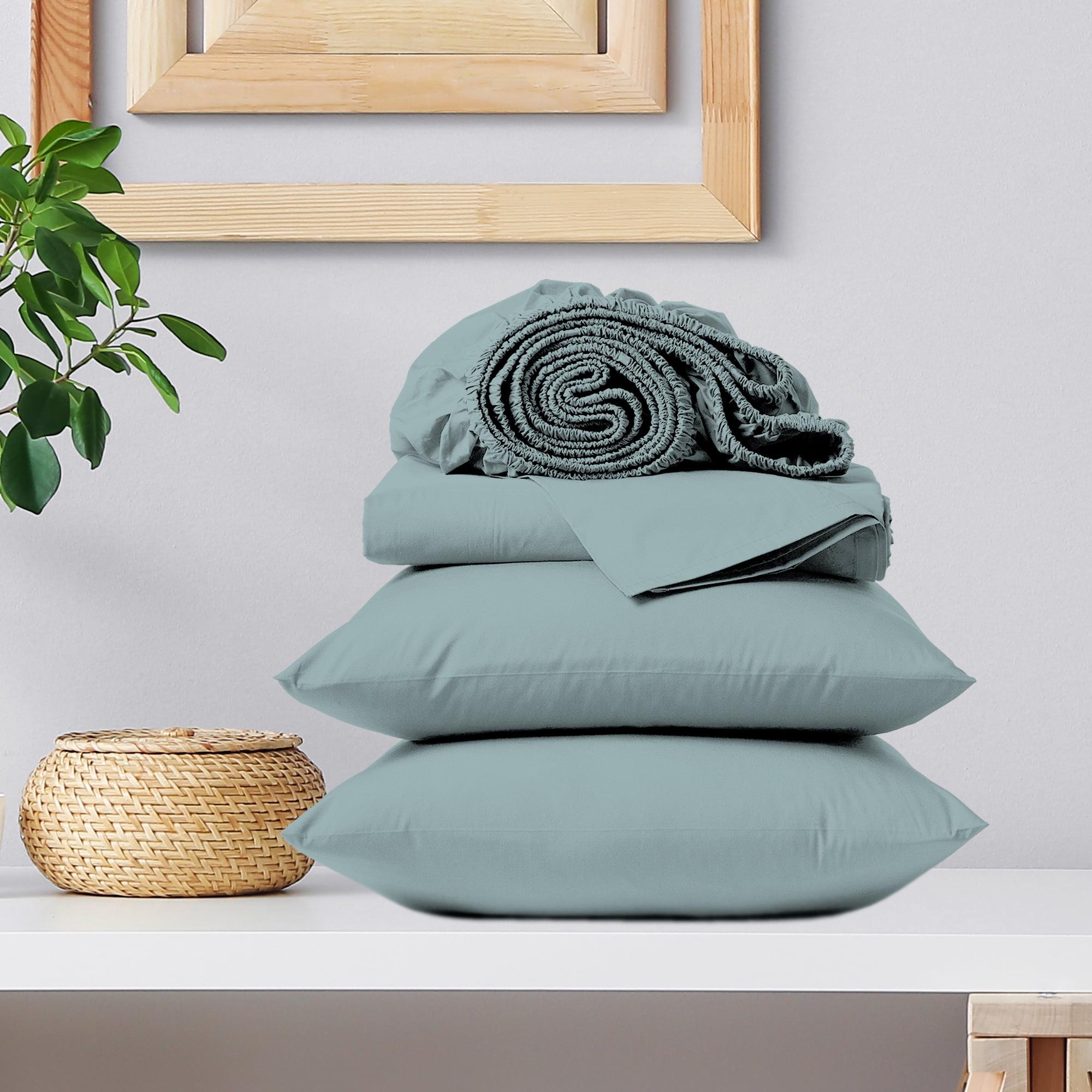 100% Cotton 300TC Ultra-Soft & Silky Wrinkle-Resistant Sheet Set