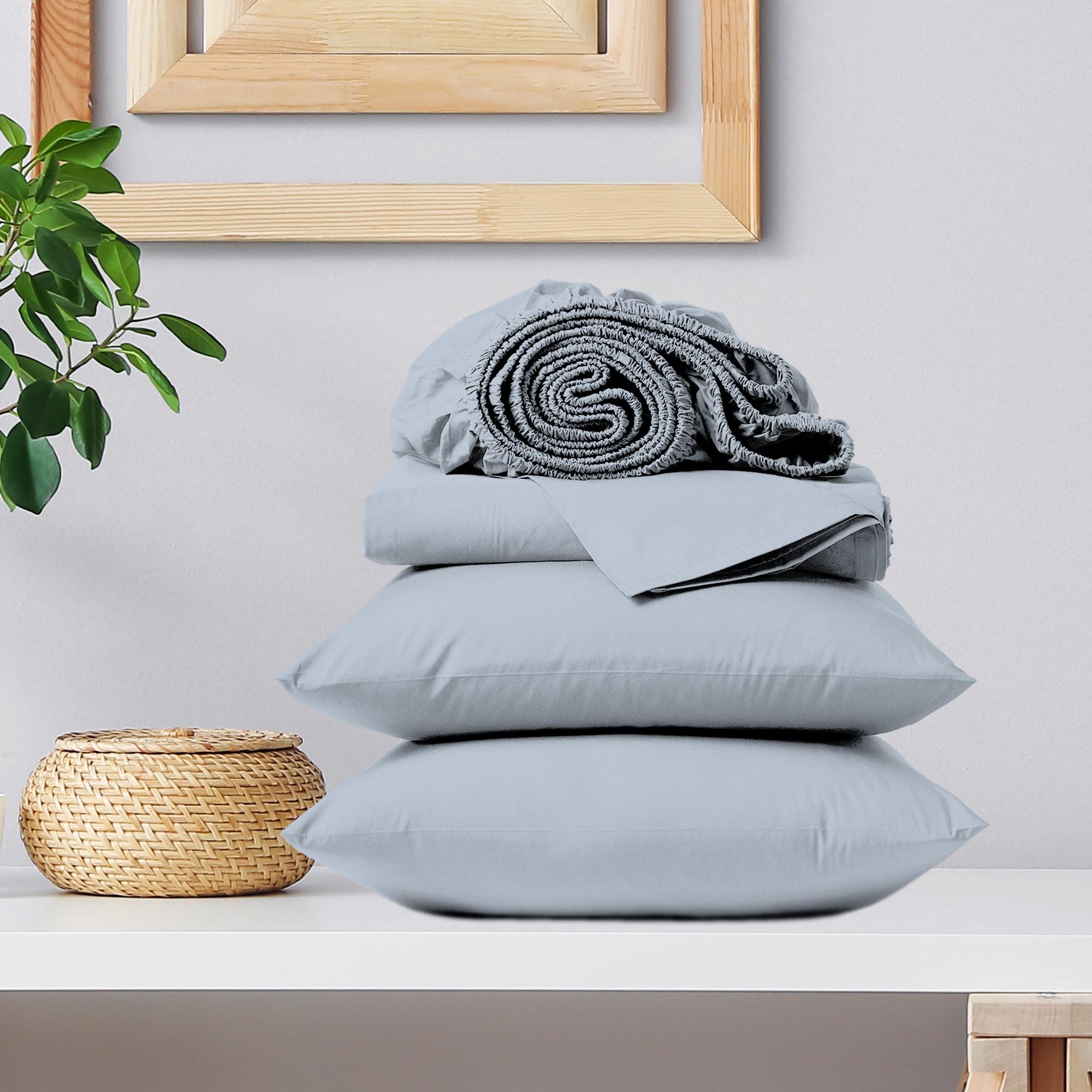 Color Sense 100% Cotton 300TC Ultra-Soft & Silky Wrinkle-Resistant Sheet Set