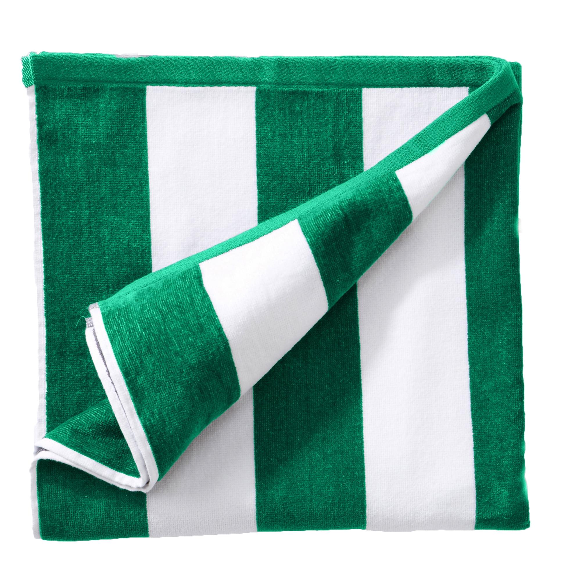 100% Cotton Absorbent & Quick-Dry Cabana Beach Towels