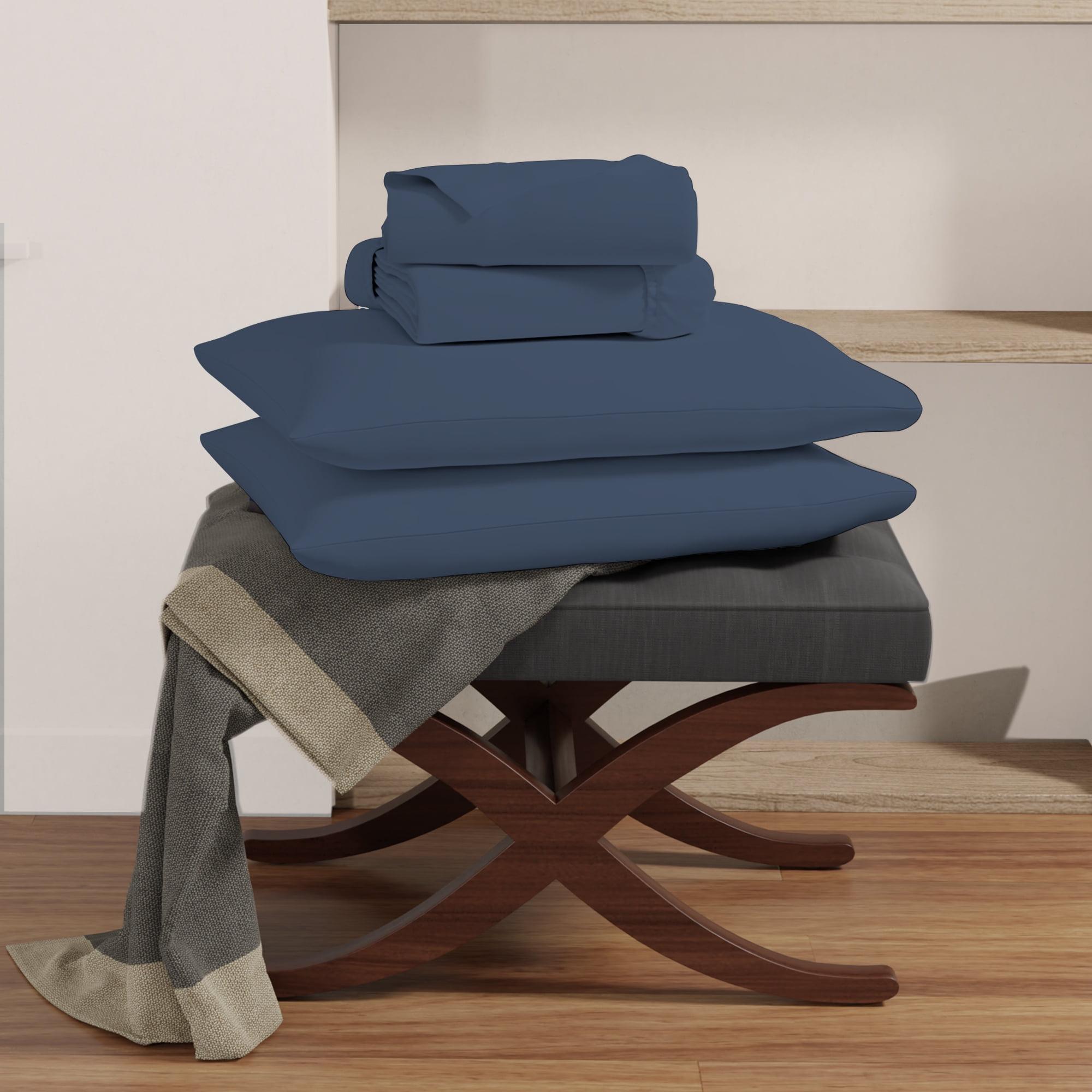 Purity Home Organic 100% Cotton Breathable & Lightweight Deep Pocket Sheet Set
