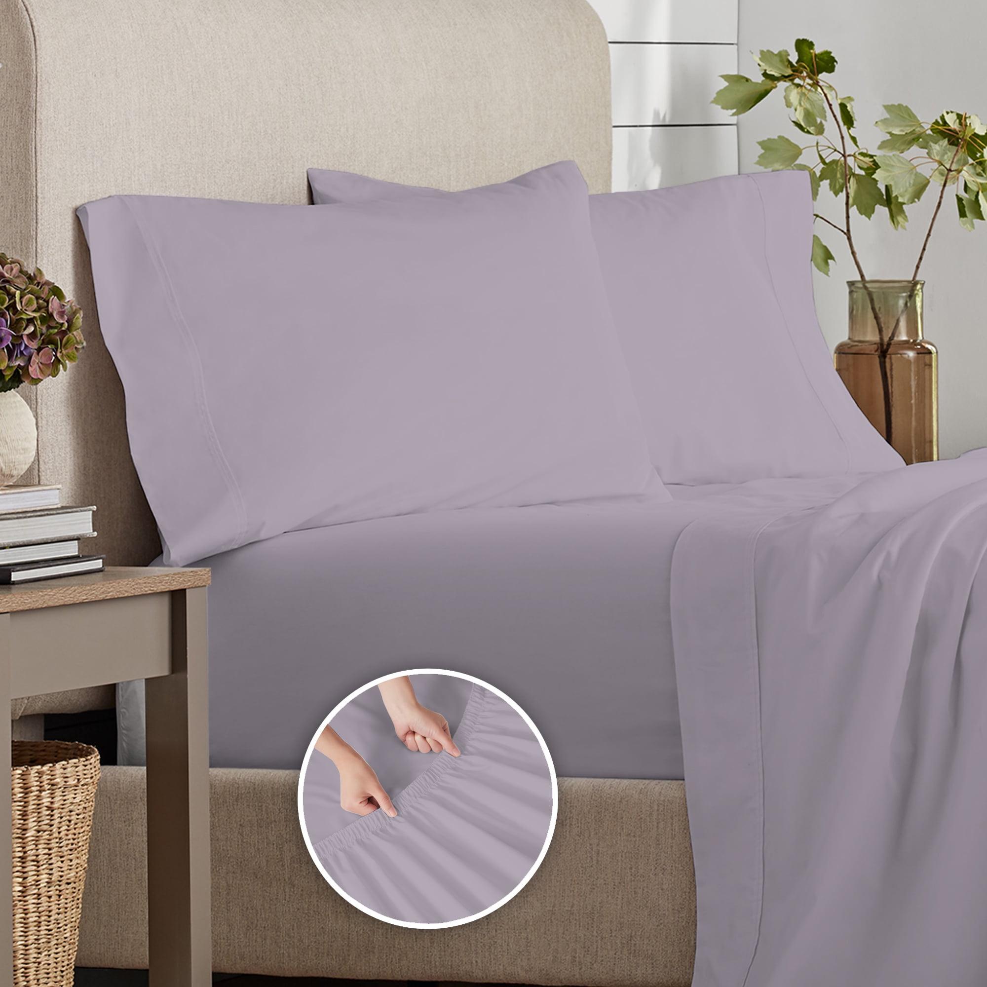 300 Thread Count Organic Cotton Brushed Percale Sheet Set - Purity Home