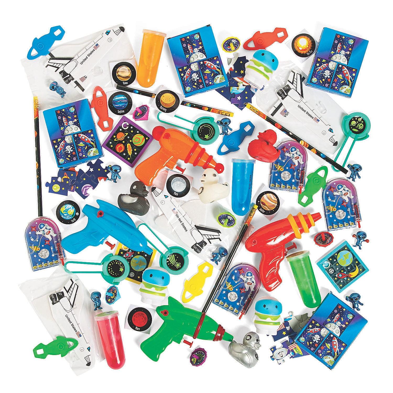 100 Pc Space Assortment - Party Favors - 100 Pieces