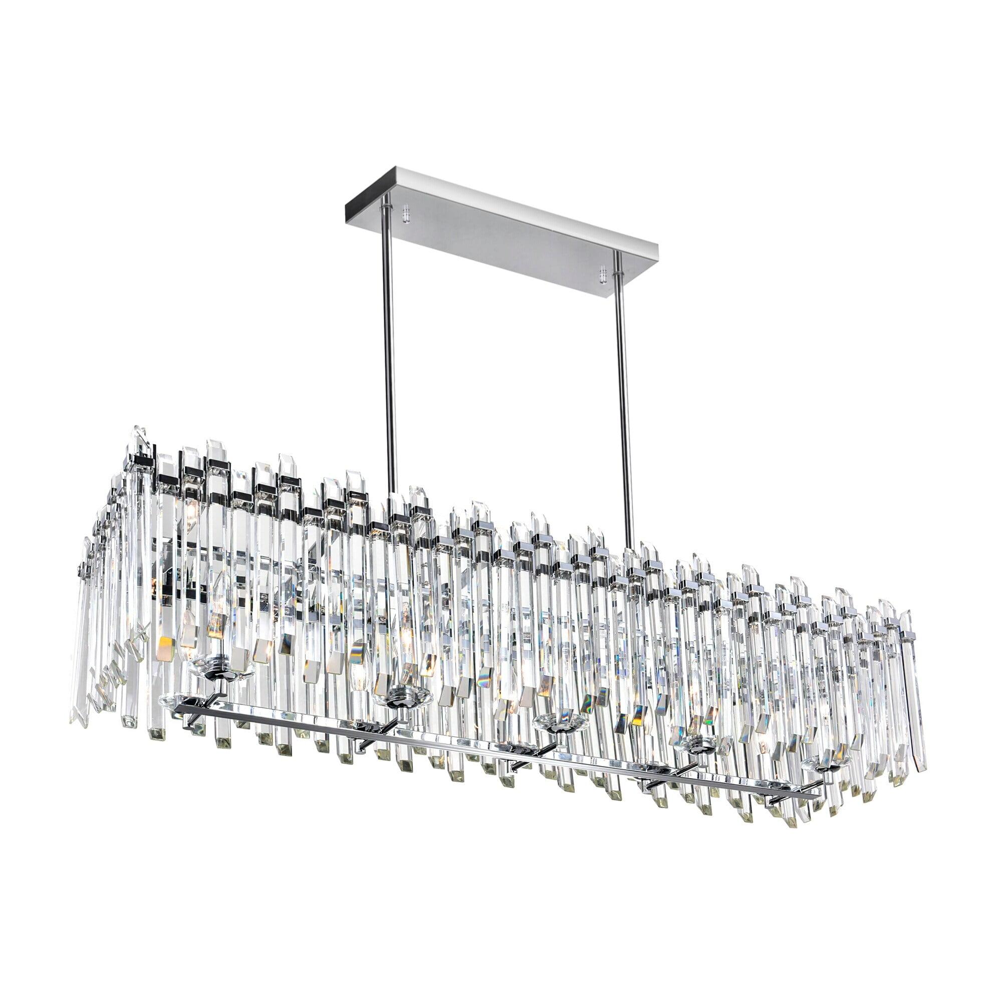 1065P47-10-601-RC-CWI Lighting-10 Light Chandelier with Chrome Finish