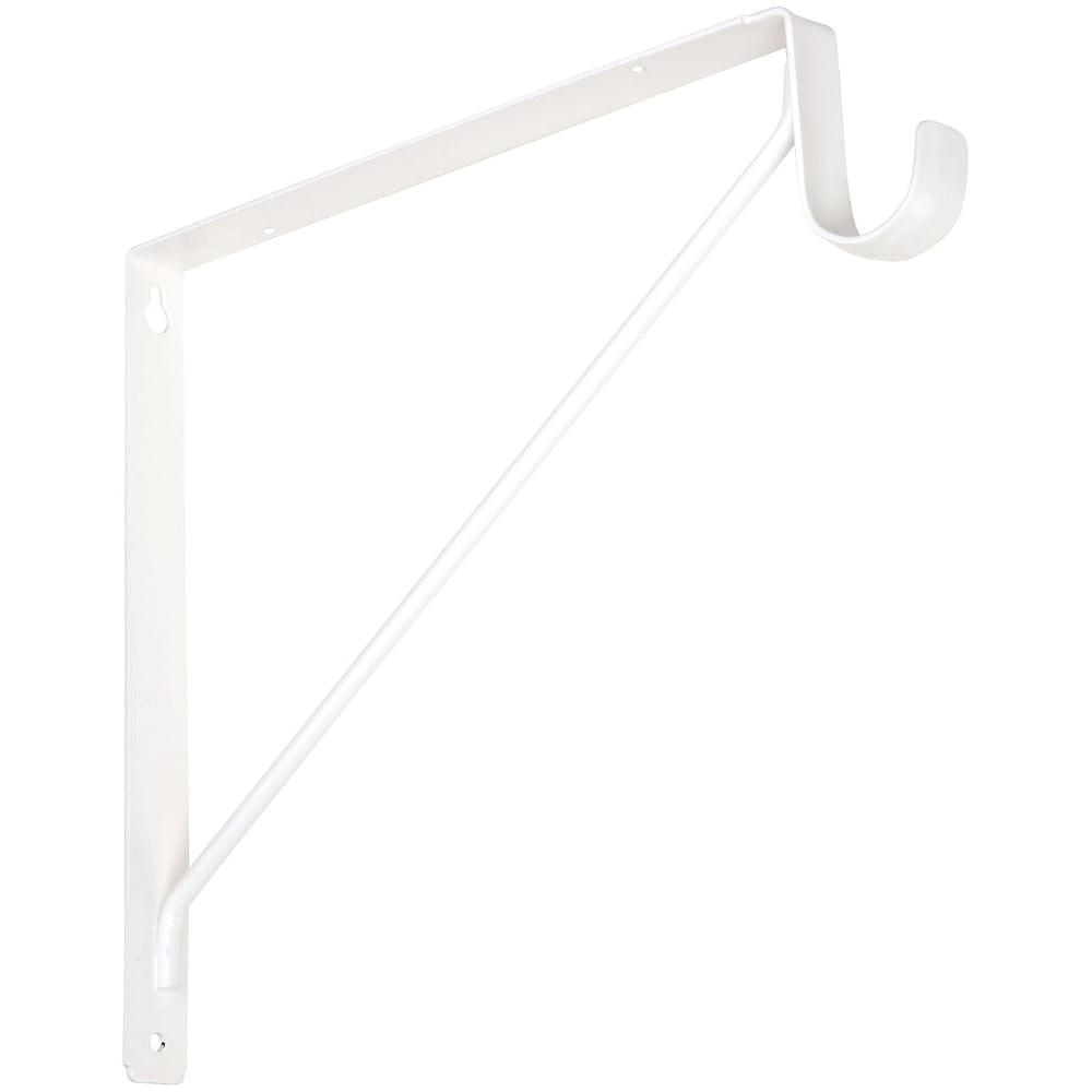 108BC Shelf/Rod Bracket - White