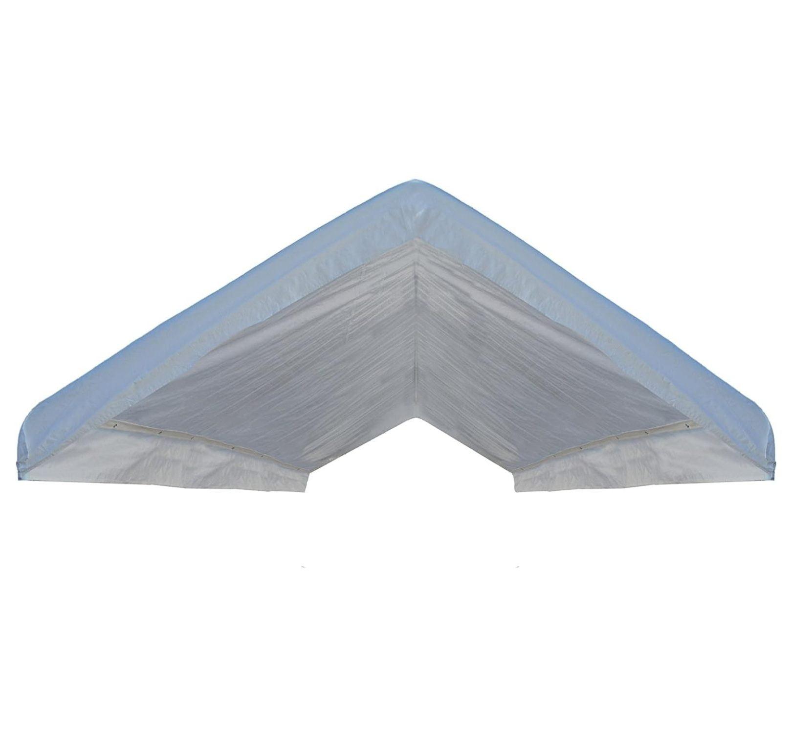 10x20 Replacement Canopy Top Cover Outdoor Party Canopy Roof Tarp (White)