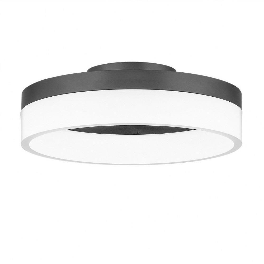 Danica Single Light Acrylic LED Flush Mount