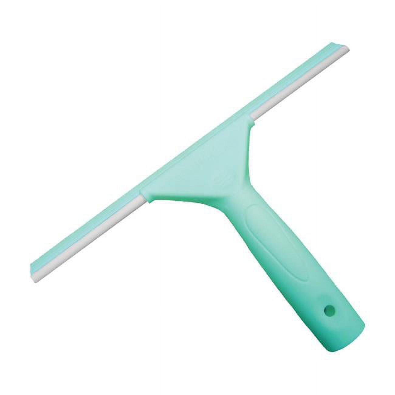 Ettore Squeegee Shower Sqeegee, .. 11 inches, Aqua