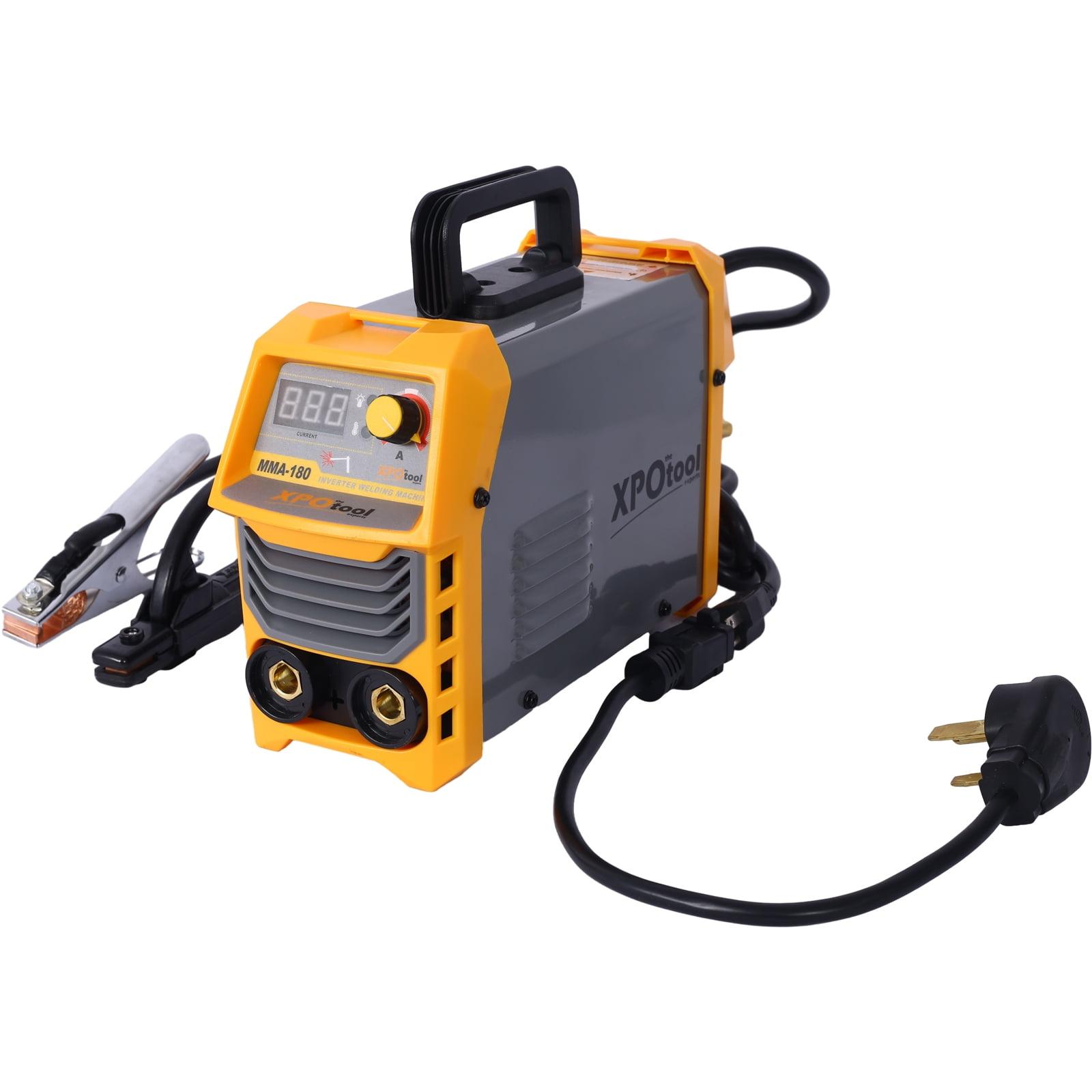 Dual Voltage Yellow and Gray Portable Stick ARC Welder