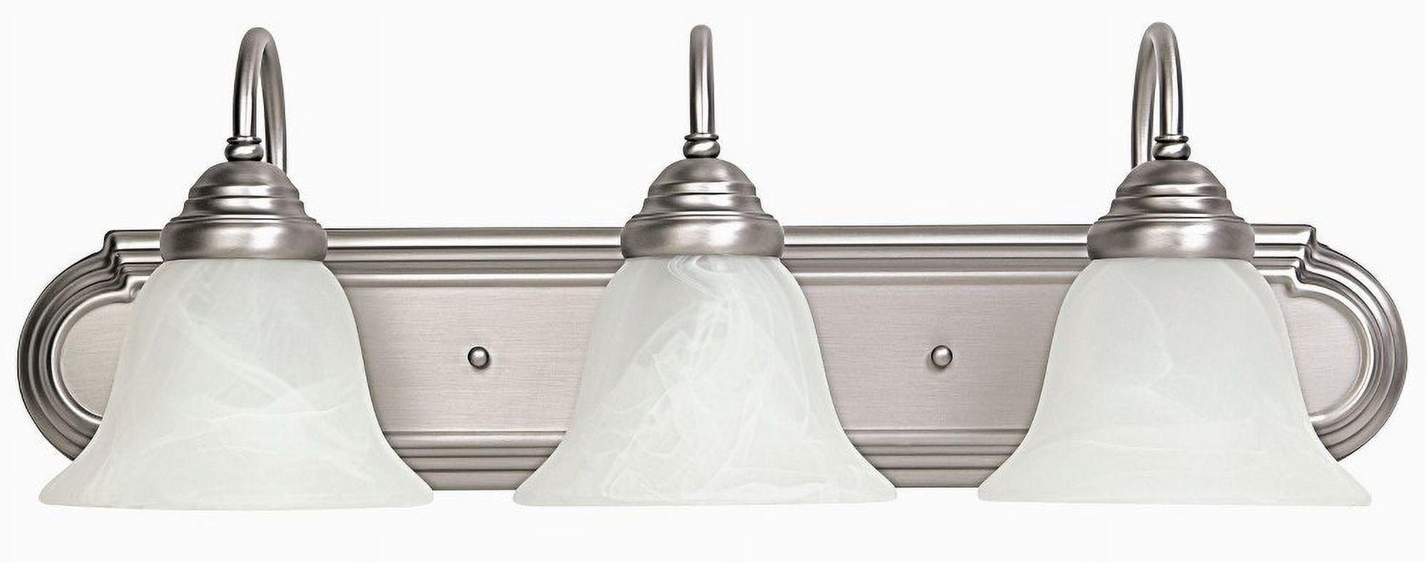 Capital Lighting Arthur 3 - Light Vanity in  Matte Nickel