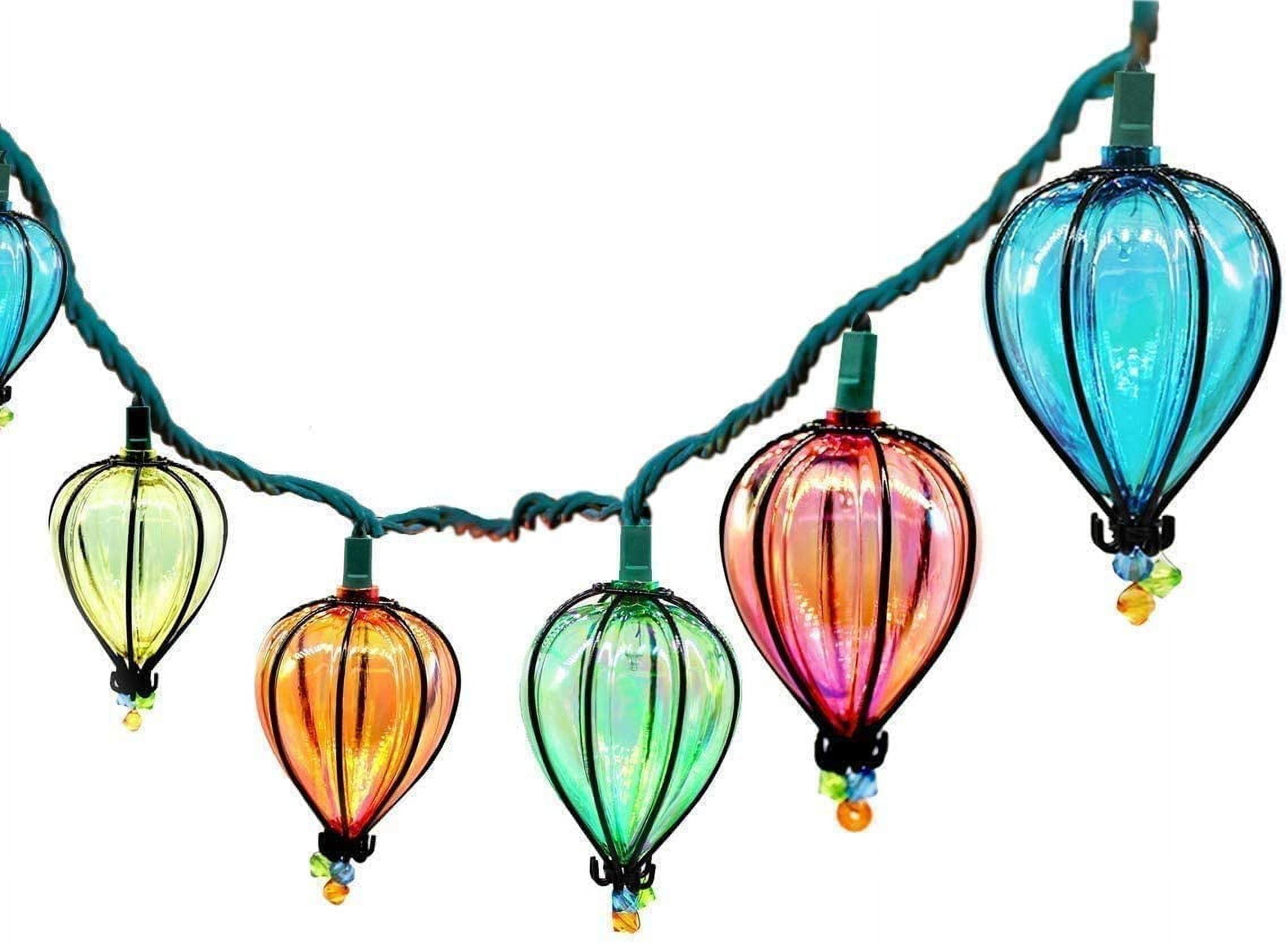 11FT String Lights with 10 Bulbs - Multicolor Backyard Patio Decor Lights - Fairy Lights