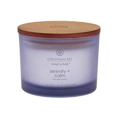 Lavender Thyme Serenity 3-Wick Soy Jar Candle, 11 oz