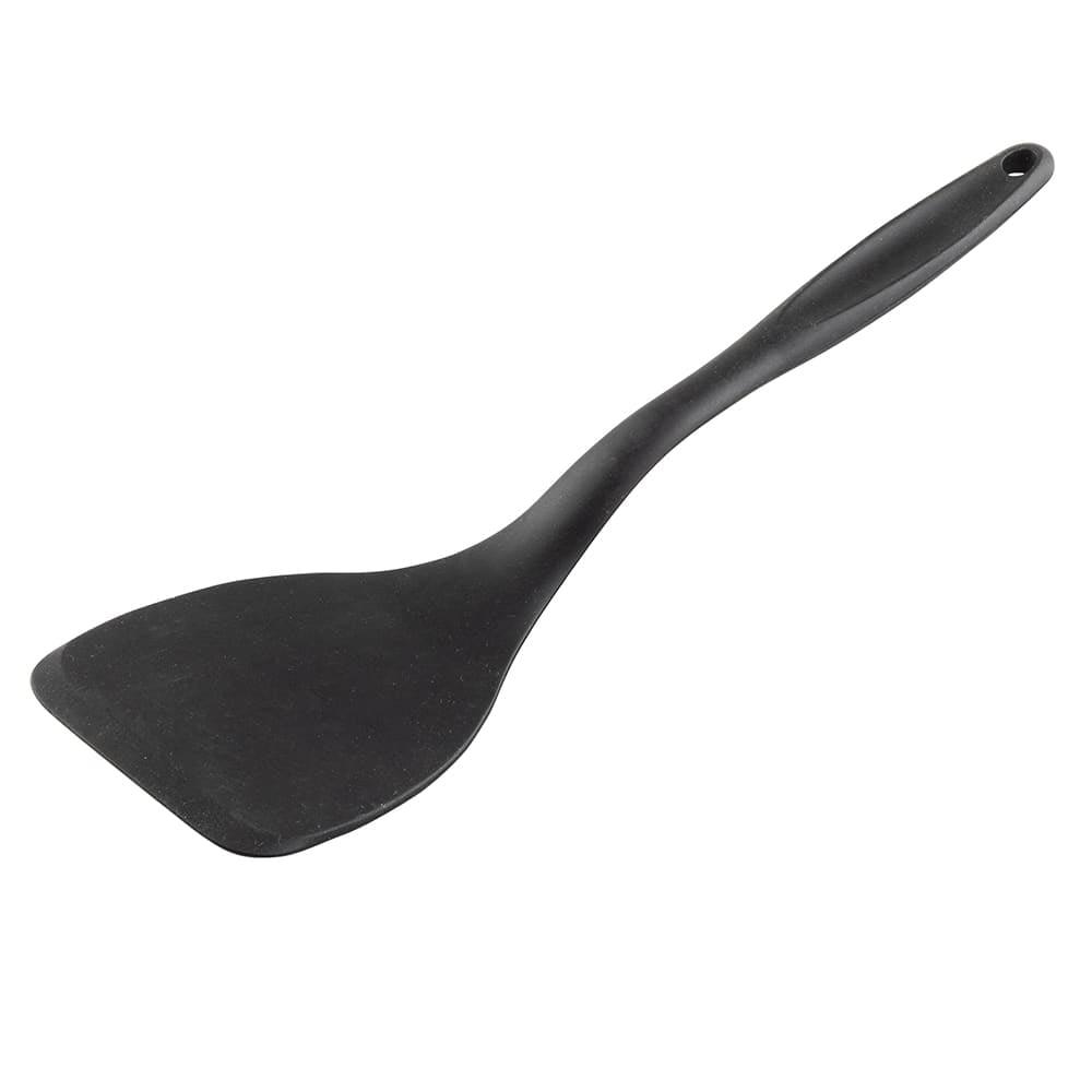 Black Silicone and Stainless Steel Turner with 3" Blade