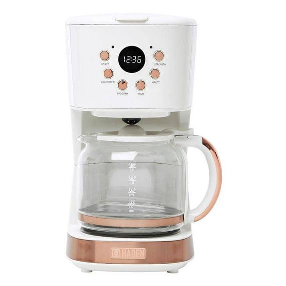HADEN Ivory Programmable Drip Coffee Maker
